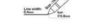 Sakura Gelly Roll Gel Pens 3/5PCS Classic Highlight Pen Gel Ink Pens Bright White Highlight Sketch Markers Color Highlighting