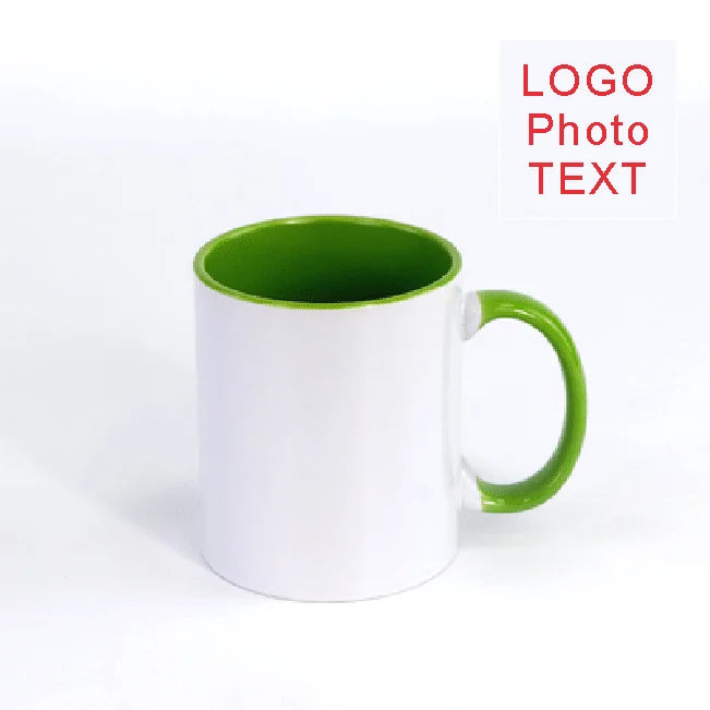 DIY Customized 350ML 12oz Ceramic Mug Print Picture Photo LOGO Text Personalized Coffee Milk Cup Creative Present Cute Gift