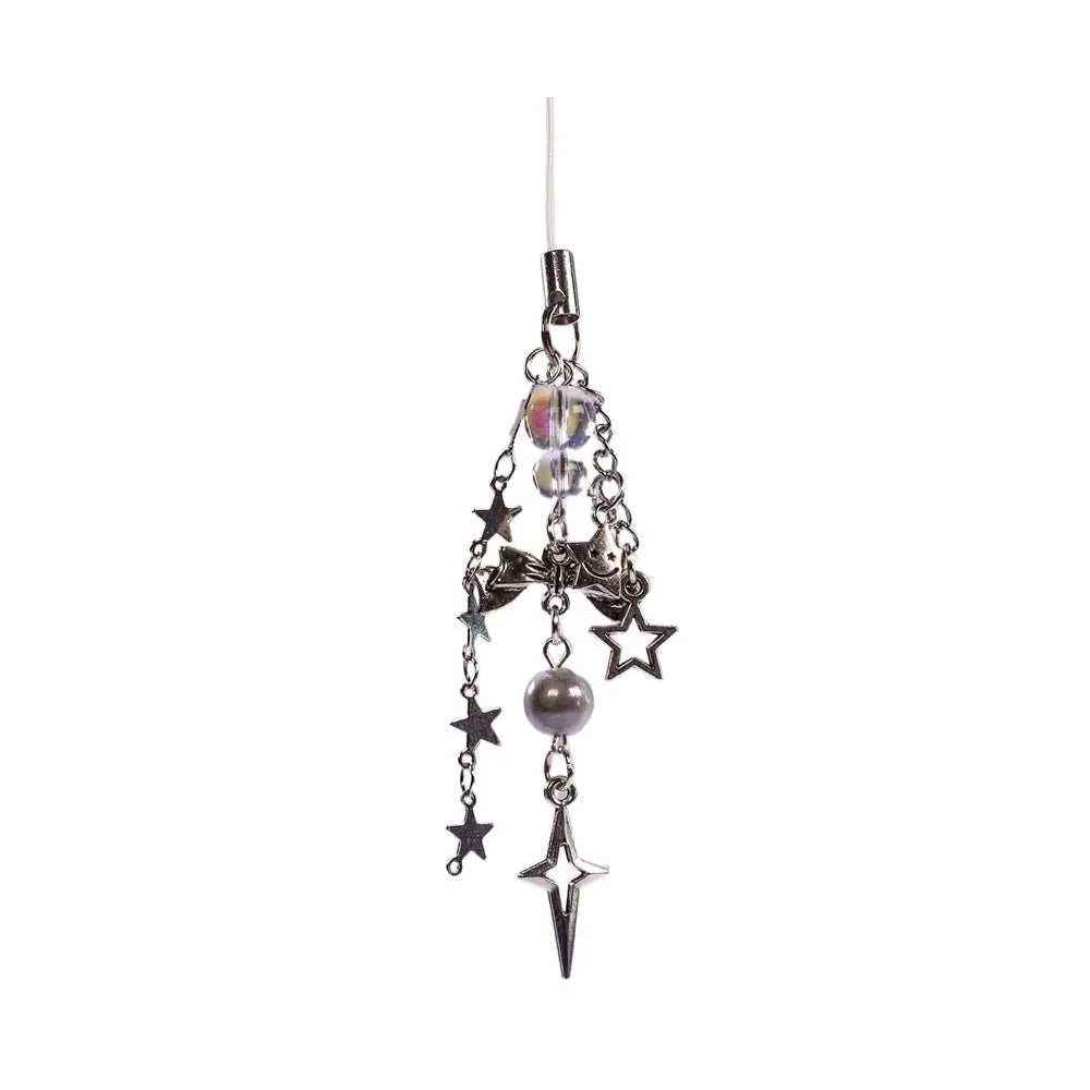 Y2K Charms Phone Pendant Butterfly Sweet Girl Phone Lanyard Phonestraps Backpack Ornament Phone Chain Camera