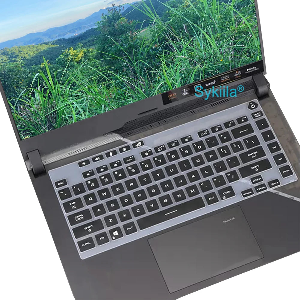 Keyboard Cover for ROG Zephyrus G14 G15 G16 M15 M16 S15 S17 G M S Duo GU605 GA605 GA503 GA403 Silicone Protector Skin Case