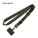 Neck Strap Lanyard for Mobile Phone Rope Anti-lost Keys Mobile Phone Straps Holder Neck Strap Hang Rope Lanyard Patch Card
