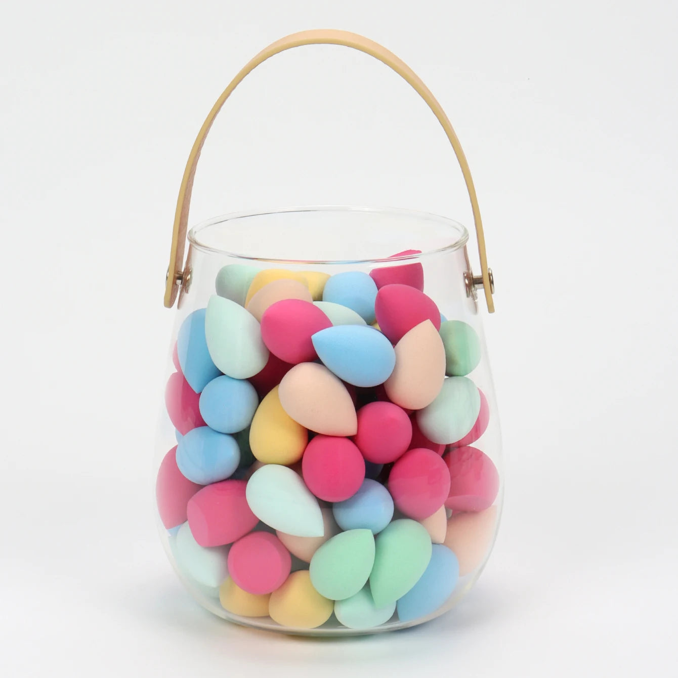 10/20/30/50/100Pcs Mini Makeup Sponge, Expands When Exposed to Water, Suitable for All Skin Types