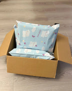 PE Plastic Self-Seal Mailbag，50PCS Thicken Shipping Bags, Cute Cartoon Poly Envelope, Panda Postal Courier Bags