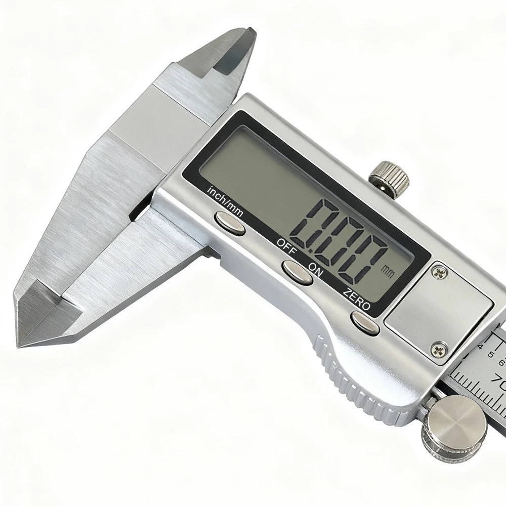 0-150mm Zinc Alloy Digital Caliper Metal Caliper Professional Vernier Caliber Measuring Tools Woodworking Thickness Gauge Depth