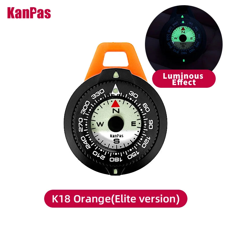 Kanpas EDC Outdoor Compass with Luminous / High Quality Compass / Outdoor Compass / Adventure Compass / K18 / K25