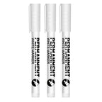 White Paint Pen for Rock Painting,Stone,Ceramic,Glass,Wood,Tire,Fabric,Metal,Canvas. Set of 3/6 Acrylic Paint White Marker