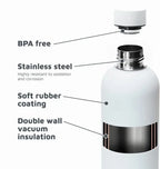 Custom Logo Thermos Large Vacuum Flask Stainless Steel Portable Thermos Bottle Outdoor Sports Water Bottle Travel Mug 500/750ml