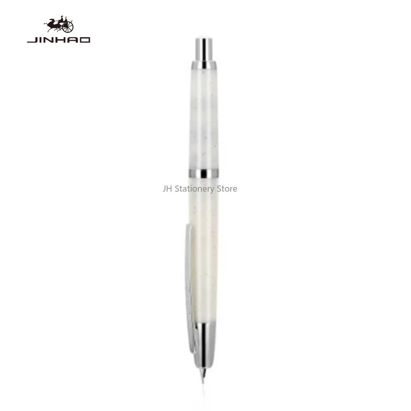 JINHAO 20 Press Fountain Pen Retractable EF/F Nib Plastic With Clip School Supplies PK 10 A1 Stationery Writing Ink Converter