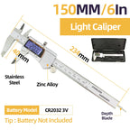 Metal Caliper Digital Caliper Stainless Steel Digital Pachymeter Digital Micrometer Vernier Calipers Metal Gauge Measuring Tools