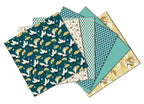 12Sheets Crane Craft Paper Pads Cutting Dies Art Background Origami Scrapbooking Card Making