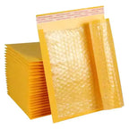 50/10pcs Kraft Bubble Envelopes Bags Mailers Self-adhesive Sealed Waterproof Business Shipping Bag Gift Packaging Storage Pouch