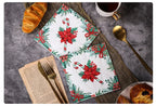 10/20pcs/Pac 33*33cm 2-Ply Colourful Printed Christmas Tree Printed Tissue Paper Christmas Birthday Party Table Decoration Paper