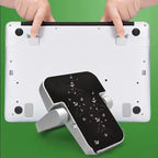 Universal 1 Pair Foldable Laptop Stand Home Invisible Non-slip Notebook Bracket Aluminium Alloy for MacBook HP Dell Lenovo