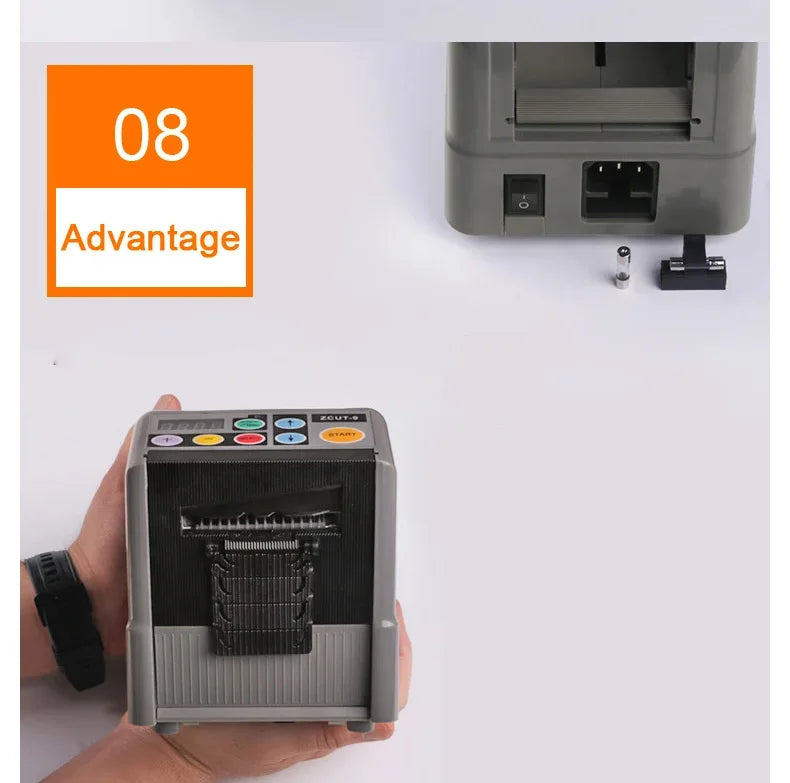 Automatic Tape Dispenser Electric 110V 220V Adhesive Tape Cutting Machine Double Sided Cutter Packing Machine Adhesive Slitting