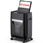 High Speed Fully Automatic Electric Paper Shredder Machine Cross Cut 4*12mm 80 Sheet Auto Feed Office COMET AF-780