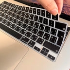 Ukraine Version Silicone Keyboard Protector Cover Waterproof Dustproof Skin for MacBook M5 M4 M3 M2A3113 A3240 A3241 A3401 A3112