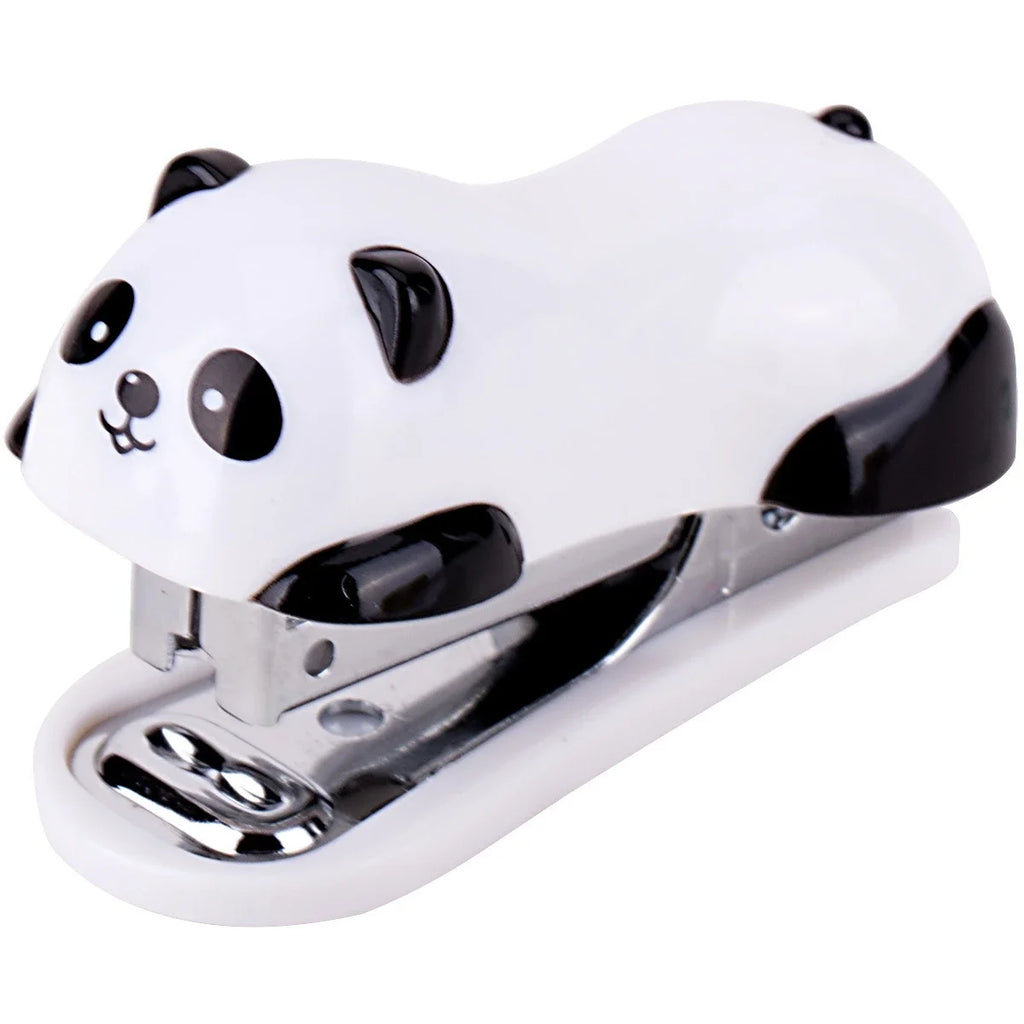 Cute Little Animals Panda Stapler Set Escolar Papelaria School Office Supply Student Prize Birthday Gift