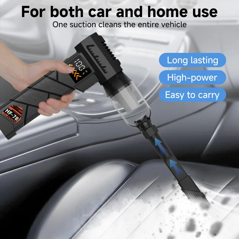 2800000RPM Jet Blower Super Powerful  Wind Pressure Electric Compressed Air Cordless Vacuum Cleaner/Car Emergency Power Supply