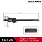 SHANHR Electronic Vernier Caliper 150mm Digital Vernier Calipers Micrometer Steel Vernier Caliper Messschieber Paquimetro 150 mm