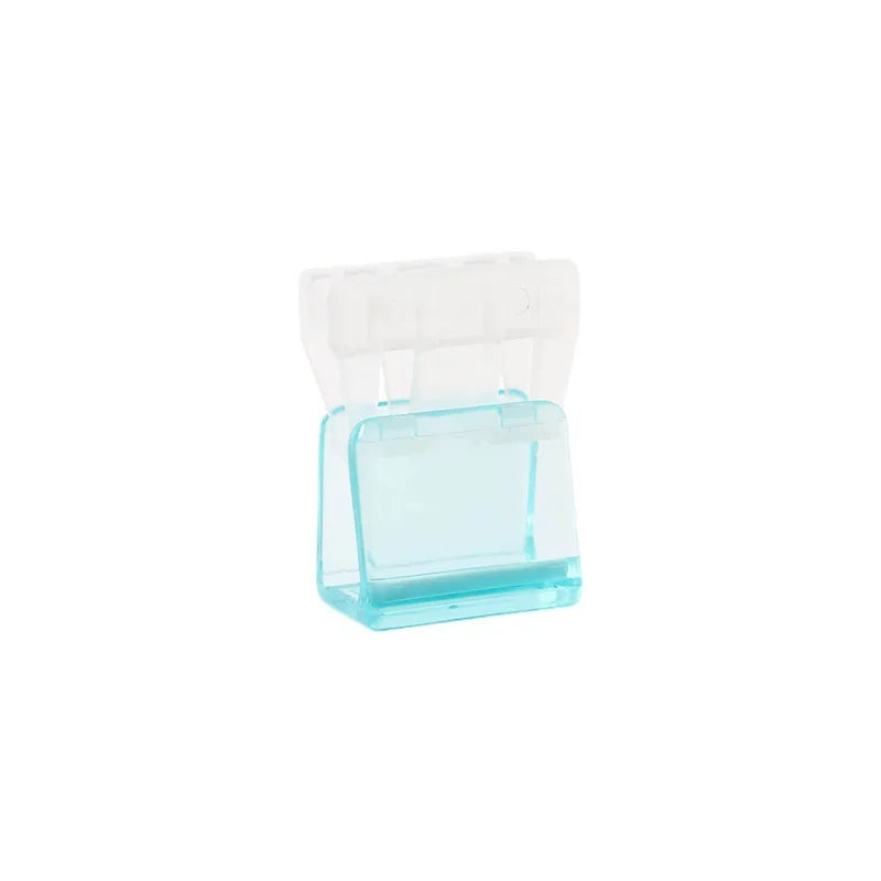 10PC Acrylic Push Clip Pusher Transparent Paper File Document Classification Clips Stationery Index Holder Clamp Office Sorting