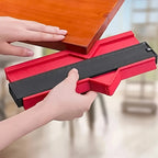 Ultimate Contour Measuring Instrument, Multifunctional Plastic Ruler, Suitable for Woodworking Measurement