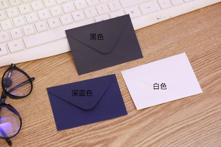 20pcs/pack 115mm * 82mm colored small envelopes, card mailing, business, wedding