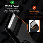 WUTA Pro Leather Oblong Punching Tools Belt Hole Puncher Flat Hollow Punches Strap Watch Band Heavy Duty Oval Hole DIY Craft