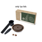 Nespresso Vertuo Reusable Pod lid Refillable Nespresso Pods Reusable silicone cover for Nespresso Vertuoline & Vertuo