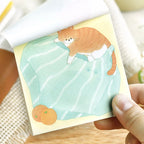 100sheets Cute Cat Memo Notes Creative Collage DIY Scrapbooking Aesthetic Material Paper School Office Supplies