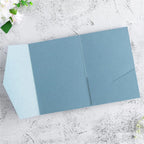 5pcs 18x13cm Pink Envelopes for Wedding Invitation Birthday Anniversary Thick Tri-Fold Envelope Greeting Card Pocket Envelope
