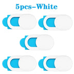 1/5/10/20PCs Ultra Thin Slide Camera Cover Webcam Privacy Shutter Slider Anti-Spy Lens Cover for Laptop Phone Tablet