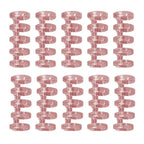 10Pcs Binding Spines Snap Split Binder Rings Learning Cards A4 A5 A6 Notebook Loose Leaf Stationery Office Supplies Plastic