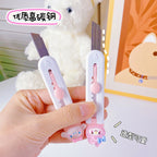 Cute Cartoon Mini Cutter Utility Knife Student Art DIY Tools Creative Stationery School Supplies