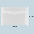 50pcs/lot Translucent Envelopes European Sulfuric Acid Paper Envelope for Wedding Invitation Business Supplies Giftbox Storage