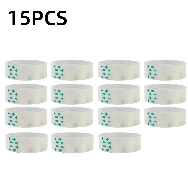 Clear Tape Multifuntion High-viscosity Adhesive Tape 20-5 Rolls Clear Tape Refill Roll for Gift Wrapping,Office, Home, School