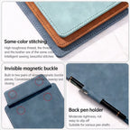 PU Leather Menu Wine Holder Invisible Magnetic Buckle Pen Insert A4 A6 File Folder Waterproof Clipboard Document Clip Restaurant