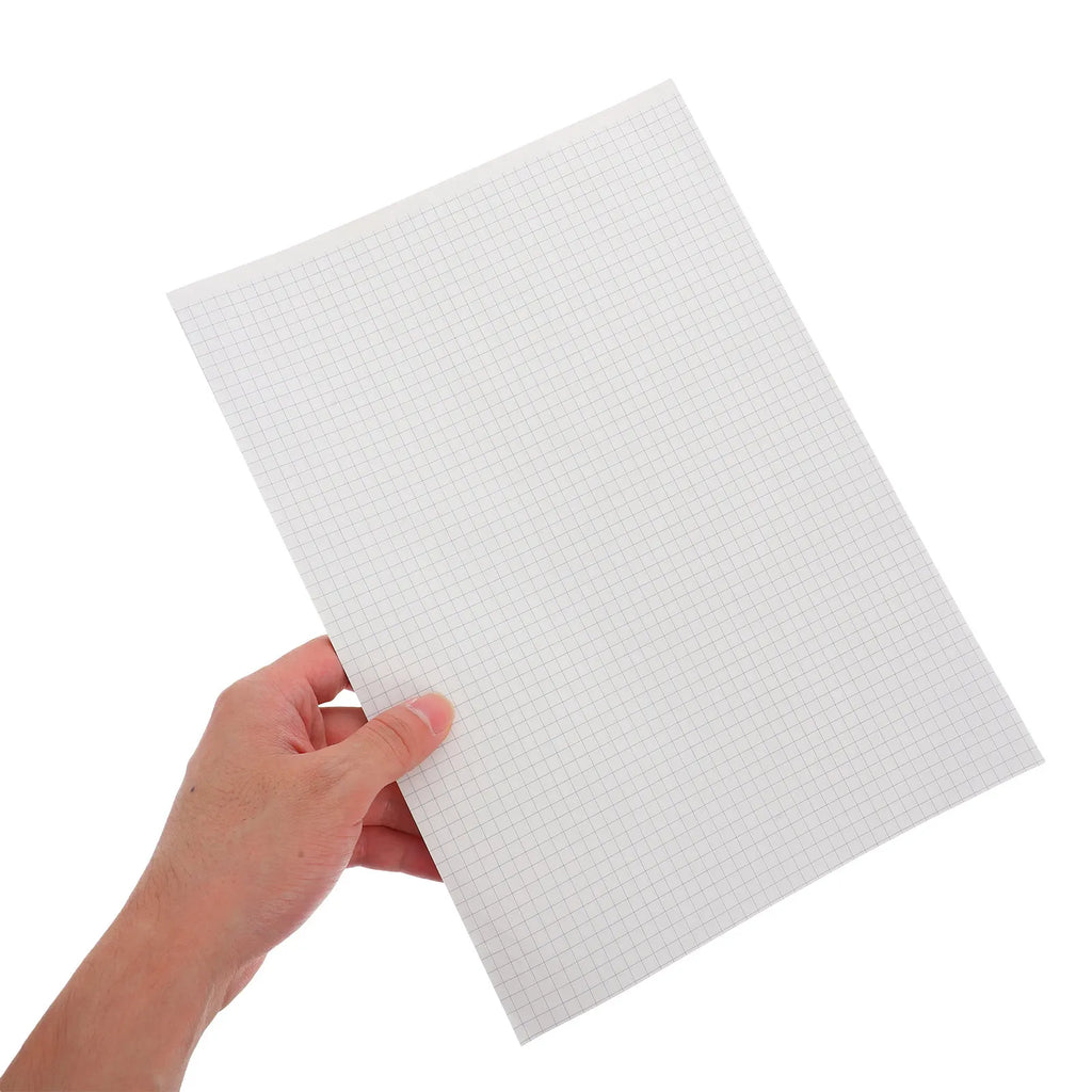 40Sheets Versatile Grid Notebook Thick Paper for Math Graphing Engineering Blueprints Sketching Science Notes Back to School
