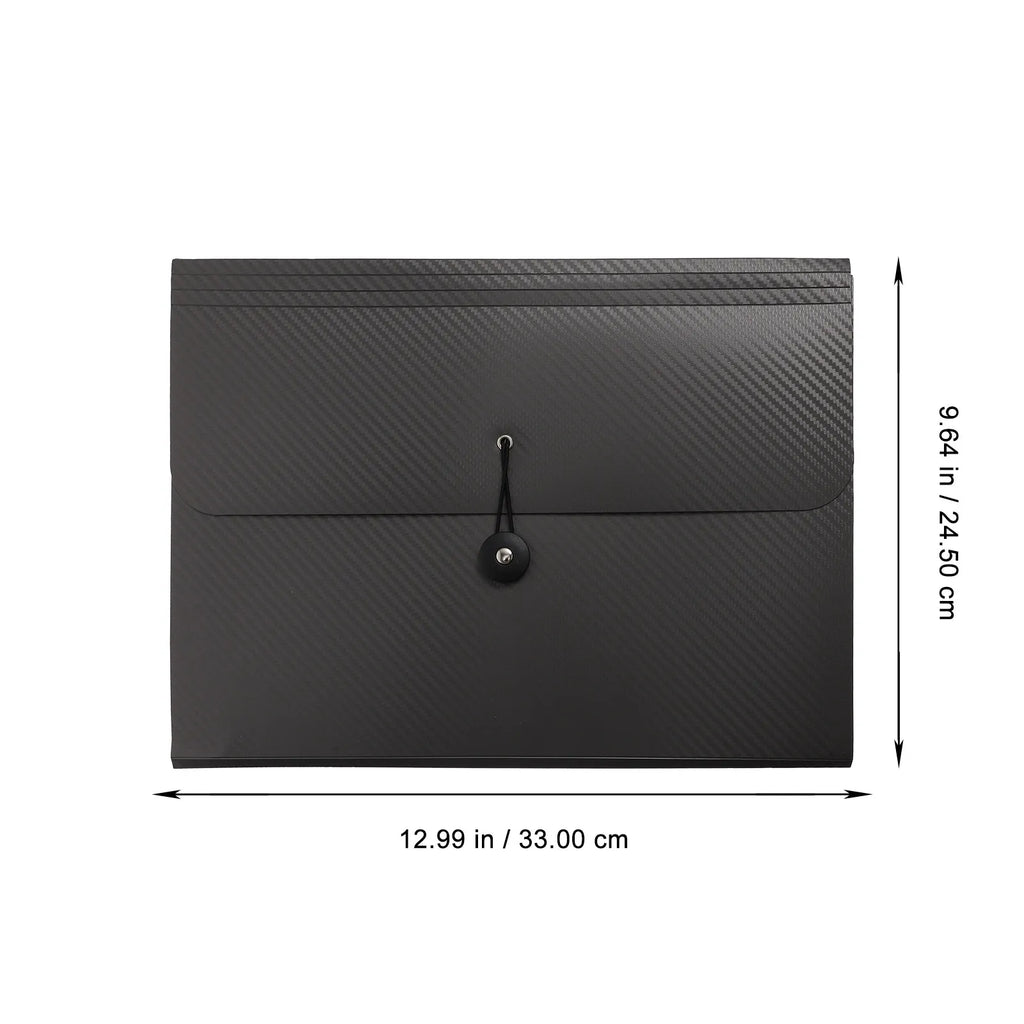 1Pcs Portable Accordion Folder File Organizer Document Holder Large Capacity Office School Supply Receipt Organizer