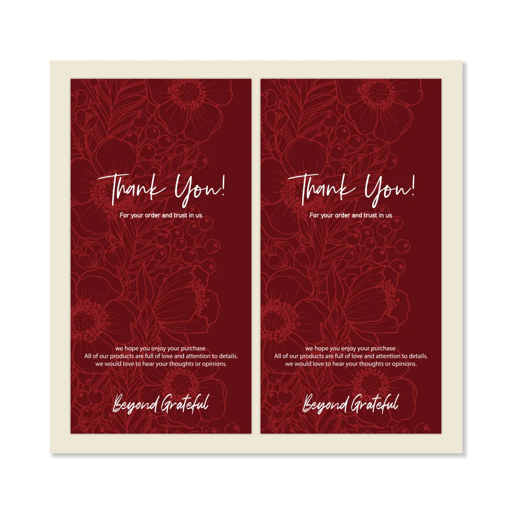 10-50pcs ' Especially For You' Rectangle Stickers 5*10cm Thank you Small Business Sticker Labels For Express Package Decor