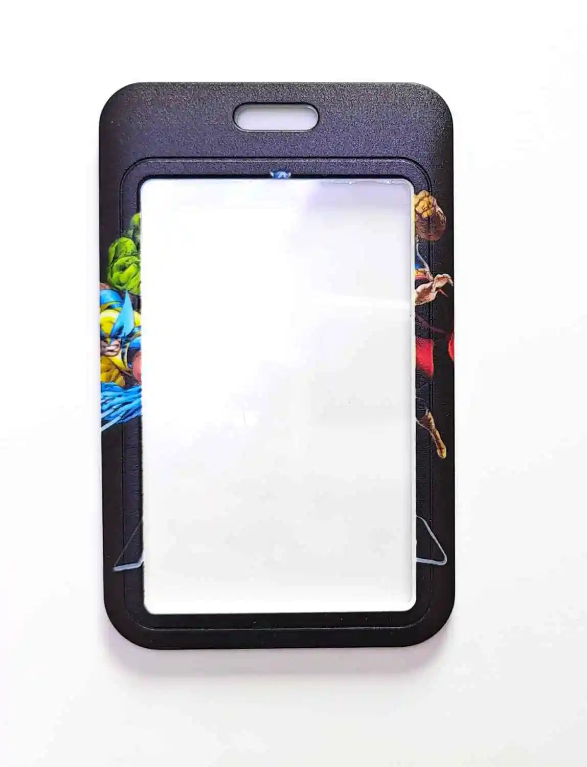 Marvel The Avengers PVC Card Cover Student Campus Hanging Neck Bag Card Holder Lanyard ID Card Holders key chain