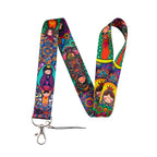 Cute Anime Lanyards For Key Neck Strap Lanyards ID Badge Holder Keychain Key Holder Hang Rope Keyrings Accessories Gifts