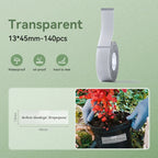 Niimbot N1/B18 Thermal Transfer Label Printer Label Maker with Black Ribbon Paper Tag Sticker for Home Office Jewelry Garden