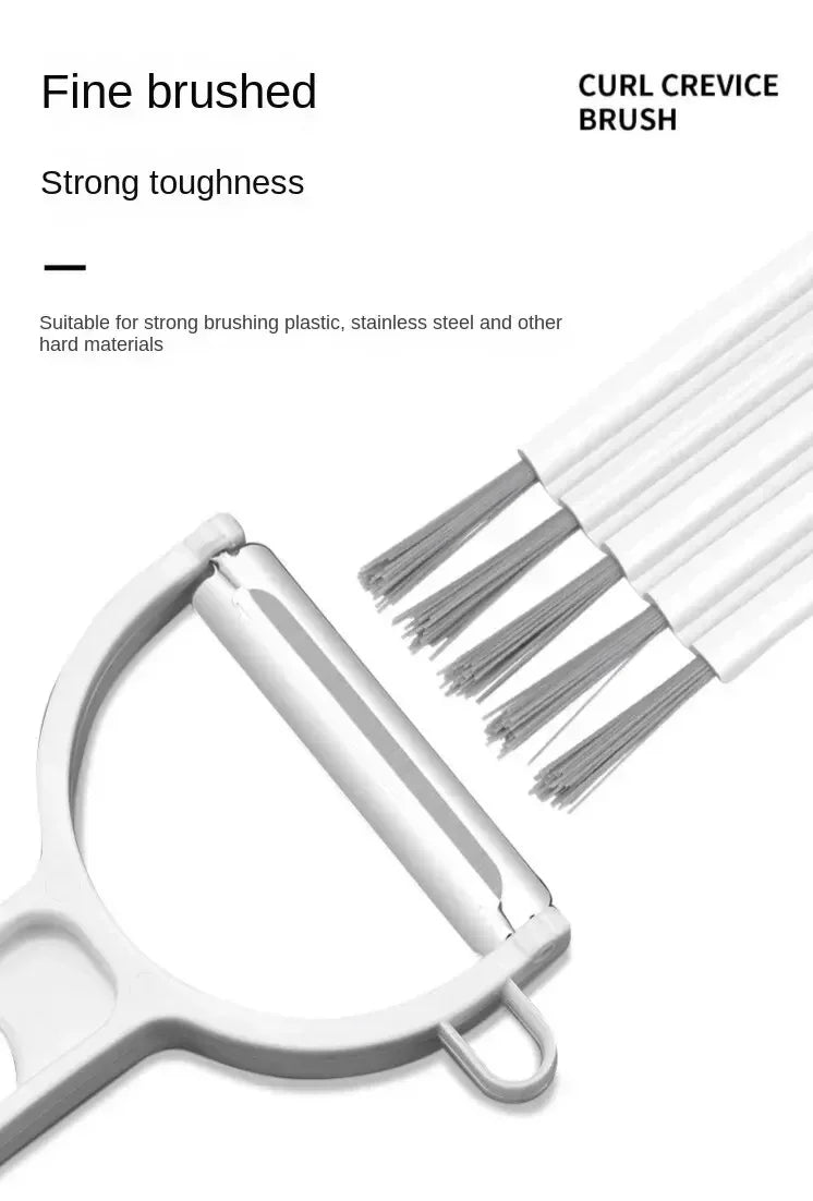 Multi-functional Flexible Mobile Phone Clean Fine Dust Cup Lid Card Slot Earphone Cleaning Brush For Headset Keyboard Cup Cover