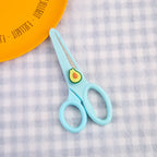 1pcs Cartoon Child Safety Scissors Stationery DIY Paper Cutting Cute Student Office Portable Art Scissors Tool