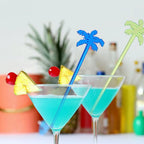 25Pcs Coffee Stir Stick Coconut Stirrers Mixing Sticks Coffee Beverage Stirring Rod Drinks Beverage Sticks Bar（Random color）