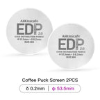 Alikisscafe Espresso Puck Screen 0.2mm Thickness 51mm 53.5mm 58.5mm Reusable Stainless Steel Heat Resistant Mesh Barista Tools