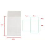100pcs/lot Invitations Blank Translucent Envelope Postcards Message Card Sulfate Paper Envelope Business Letters Wedding