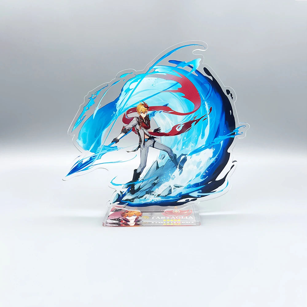 Odette Lohen Flins Durin Mavuika Columbina Xiao Arlecchino Acrylic Anime Model Furina Collect Desktop Decoration Keychains Gift