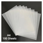 73g A4 Parchment Paper Transparent White Tracing Paper Copy Tracing Paper Painting Plate Making Transfer Paper Printing Paper