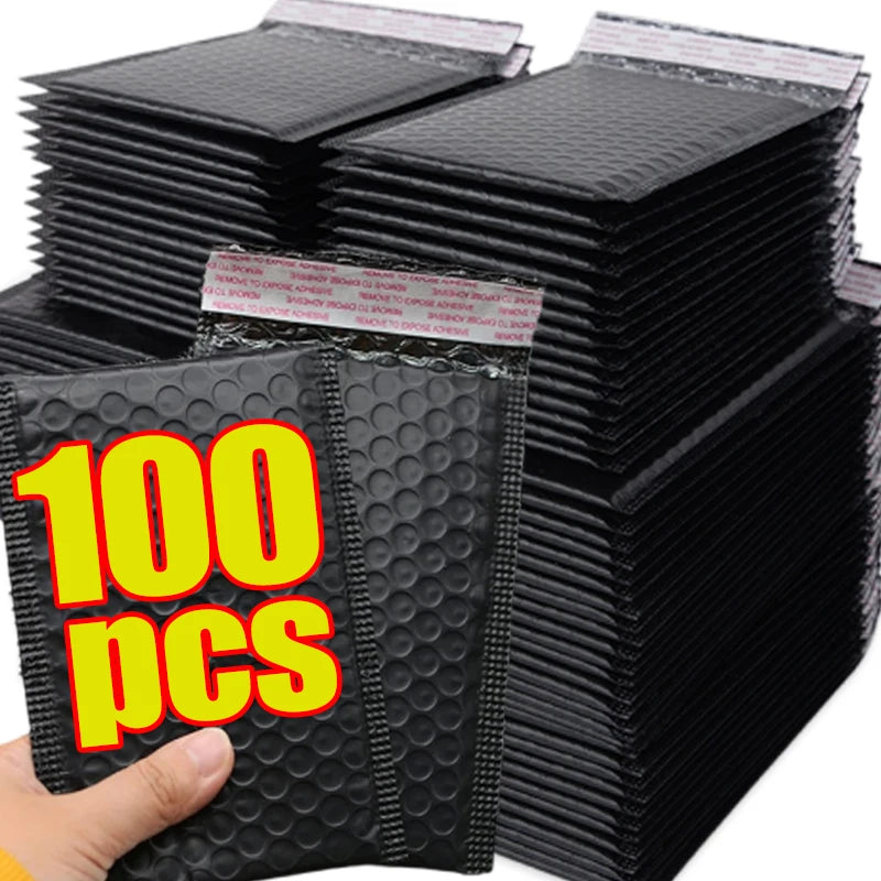 Wholesale Black White Foam Envelope Bags Self Seal Mailers Padded Shipping Envelopes with Bubble Mailing Bags Shipping Packages